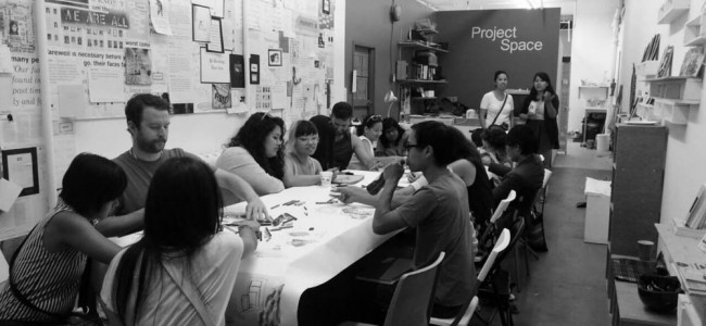 24-Hr Drawing Party @ Project Space