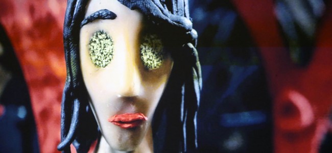 Annie Briard’s Cyber Claymation Doll in “The Woods”
