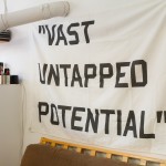 Vast Untapped Potential by artist Lauren Marsden, photo by Sheng Ho for VANDOCUMENT