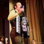 Jack of Hearts @ Accordion Noir Fest, Russian Hall, Vancouver BC, 2013. Photo by Jon Vincent for VANDOCUMENT