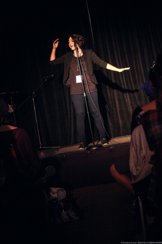 Hullabaloo, BC Youth Spoken Word Poetry Festival, Astorino's, Vancouver BC. Photography by Kendra Archer