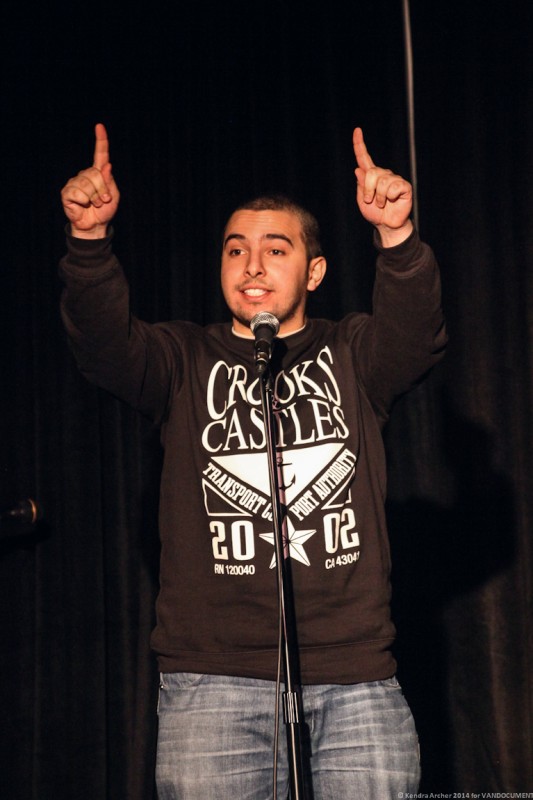Hullabaloo, BC Youth Spoken Word Poetry Festival, Astorino's, Vancouver BC. Photography by Kendra Archer