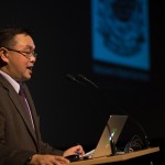 Andy Yan "Vancouver in the 21st Century" @ SFU W, Vancouver BC, 2014. Photo by Harley Spade for VANDOCUMENT