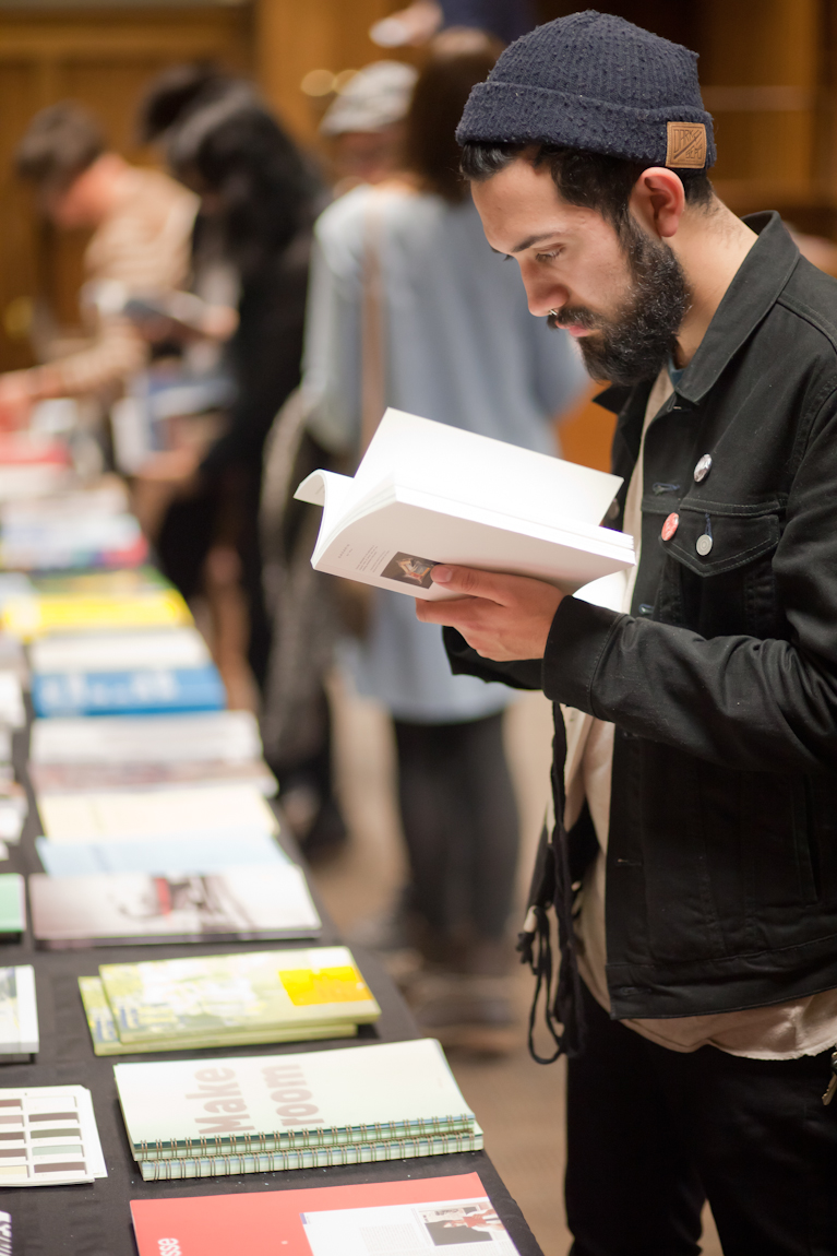 Vancouver Art/Book Fair 2015 at Vancouver Art Gallery. Photo by Lukas Engelhardt for VANDOCUMENT.