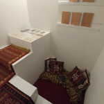 Aghigh Gougani “Chador” (interior) at Lazy Susan, Audain Gallery. Photo by Ash Tanasiychuk.