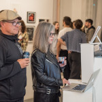 Art Book Fair Fundraiser at Remington, Vancouver BC 2017. Photo by Rennie Brown for VANDOCUMENT